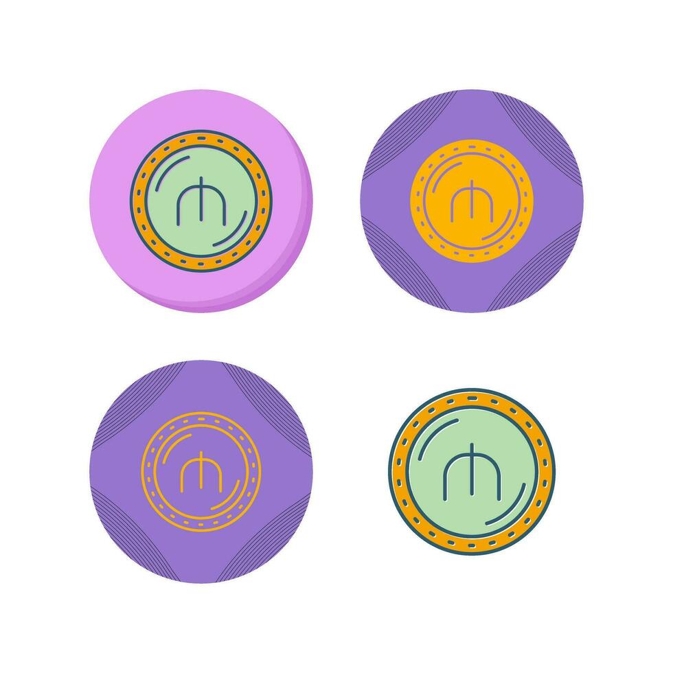Manat Currency Vector Icon