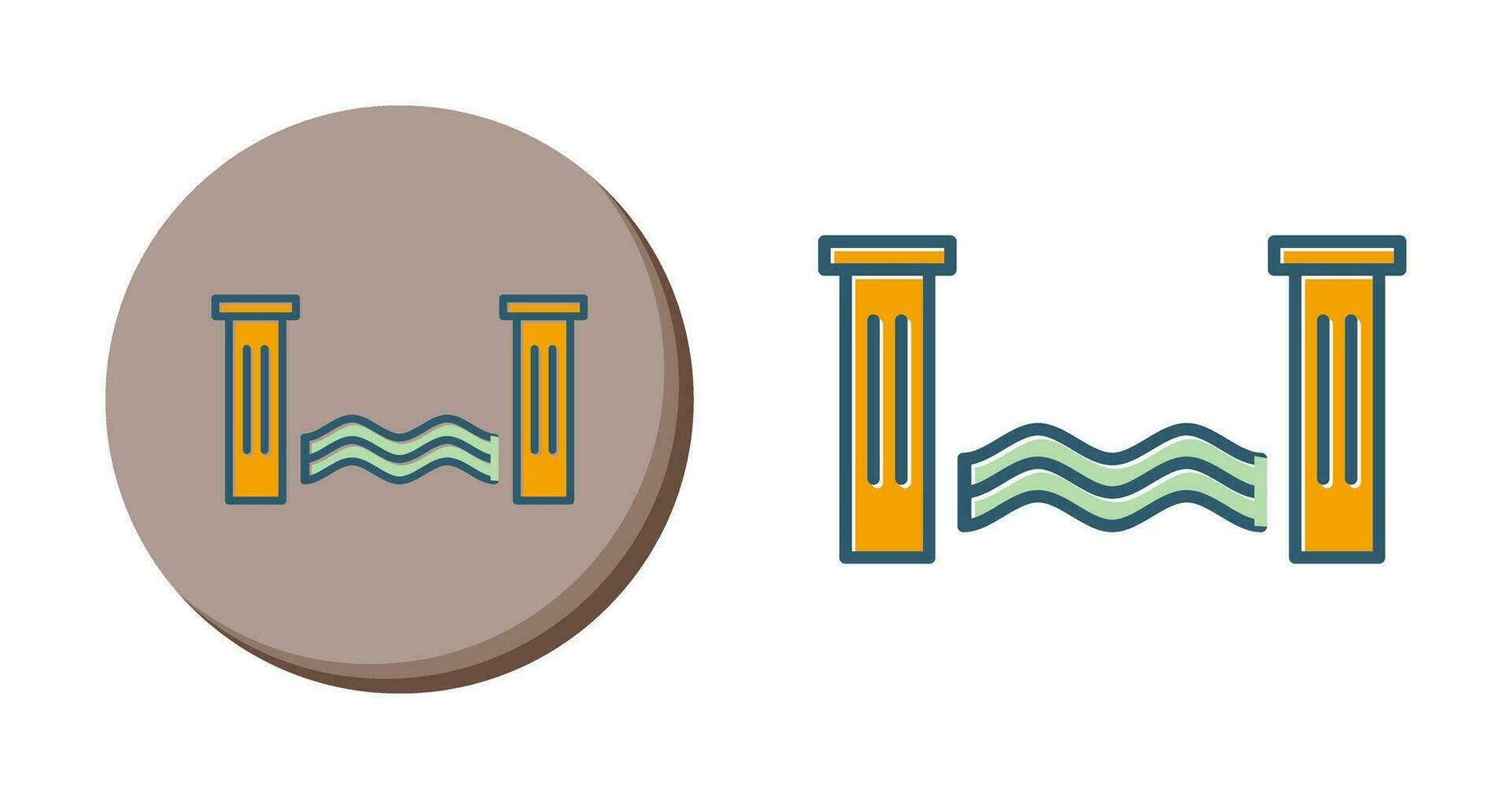 Water Dam Vector Icon