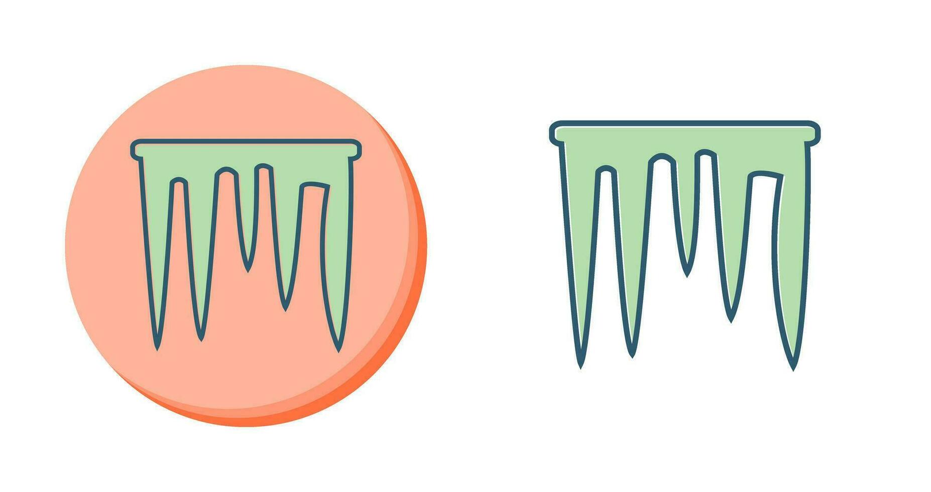 Icicles Vector Icon