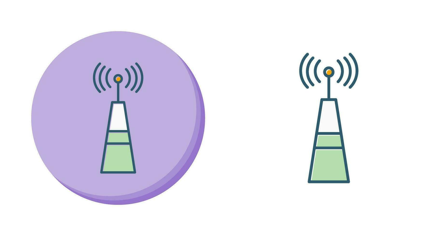 Signals Tower Vector Icon