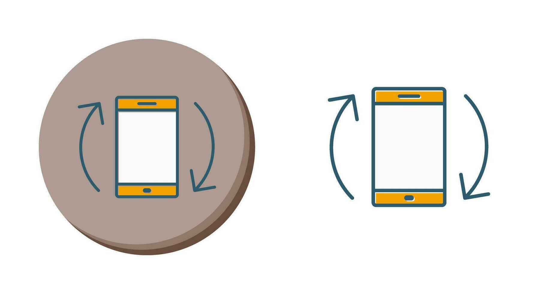 Auto rotation Vector Icon