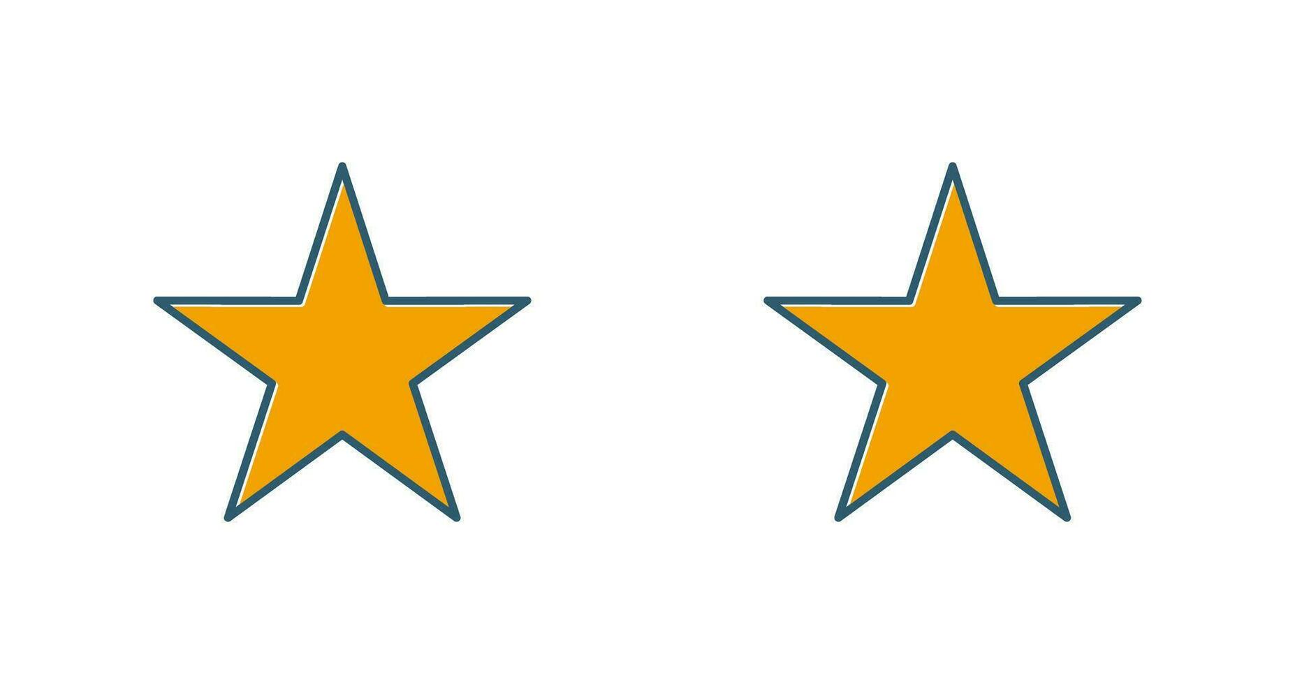 icono de vector de estrella