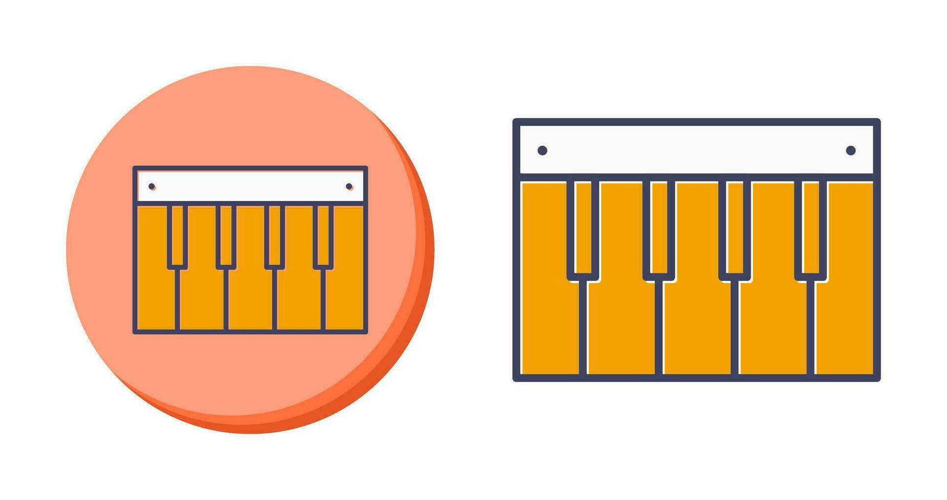 Piano Vector Icon