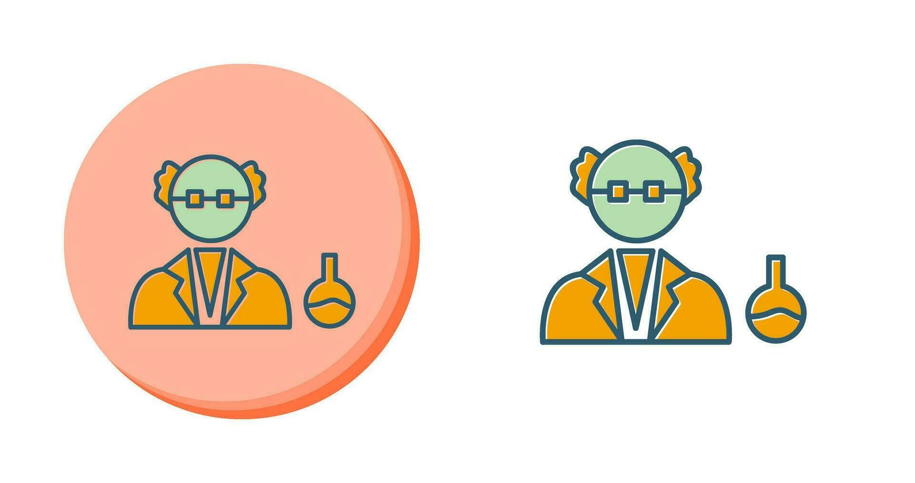 Scientist Vector Icon