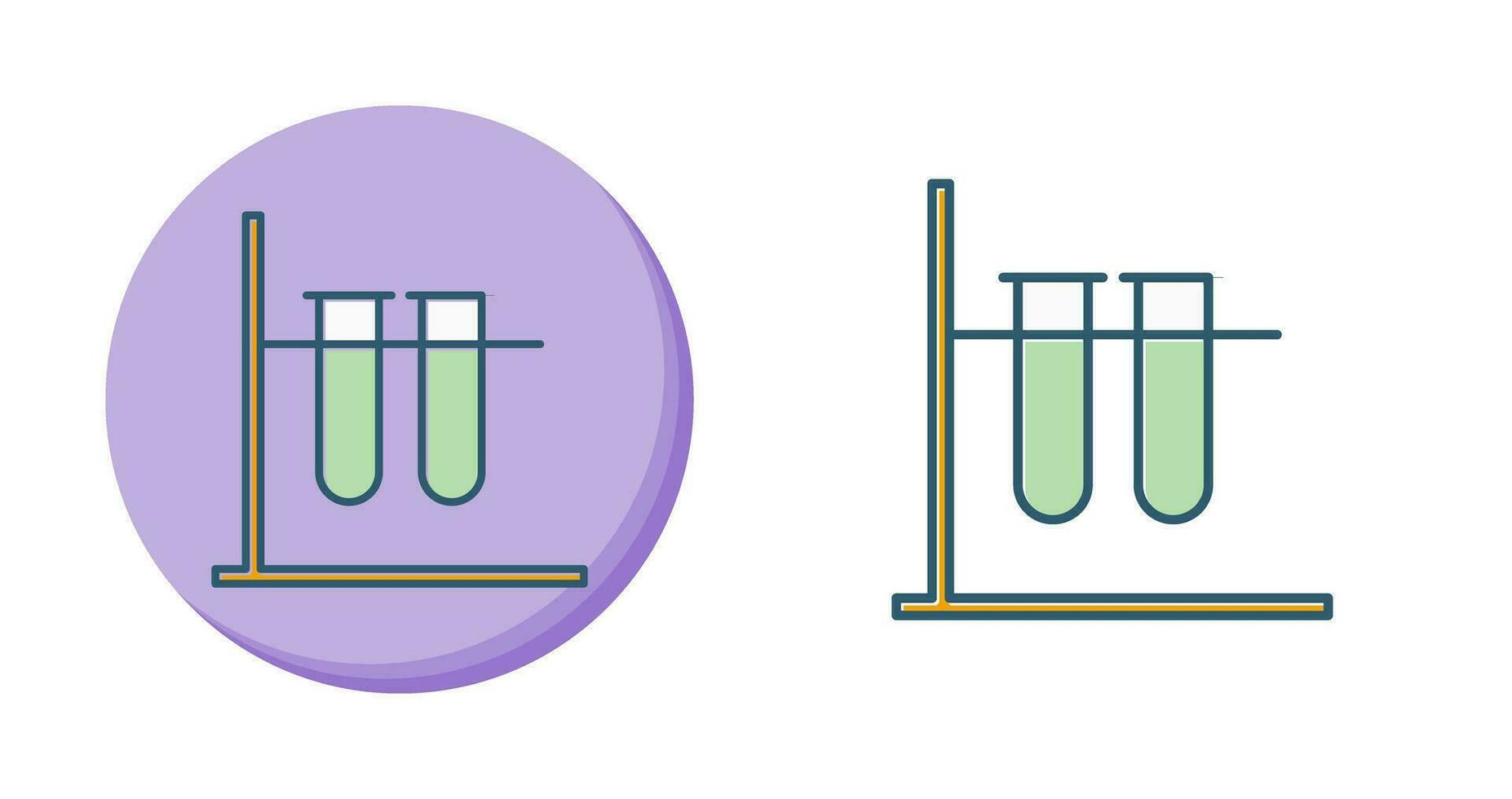 Test Tubes Vector Icon