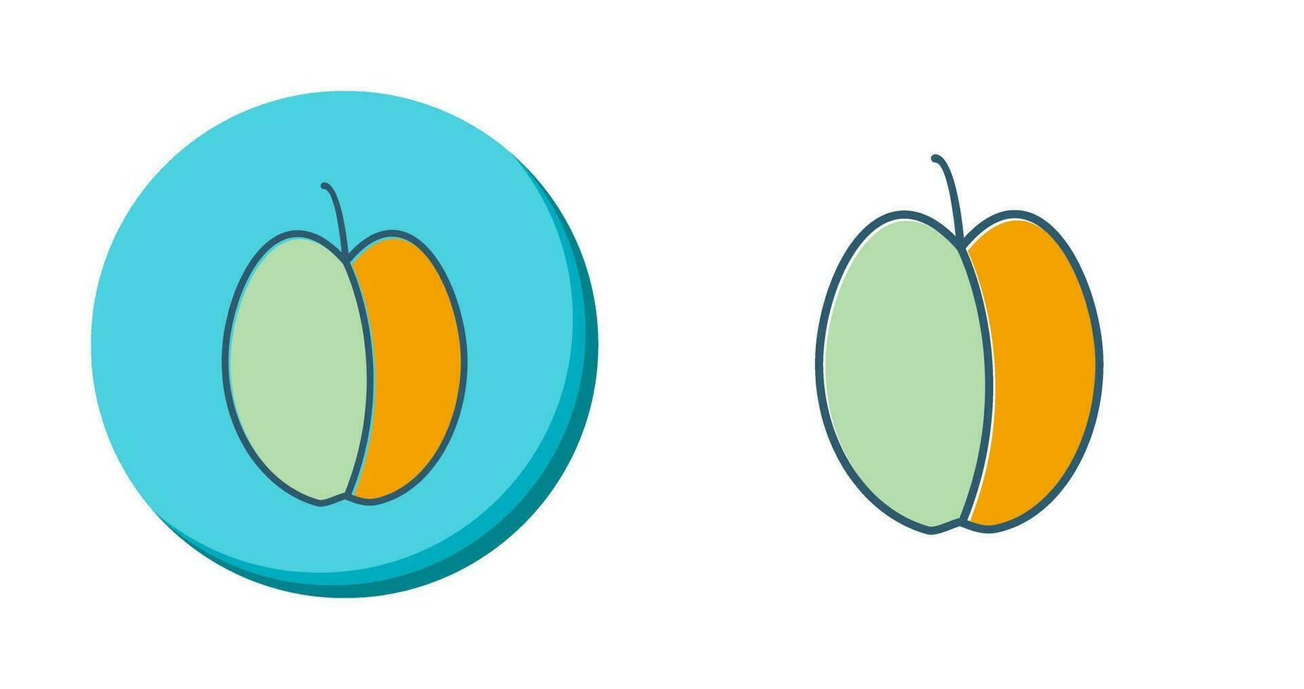 Plum Vector Icon