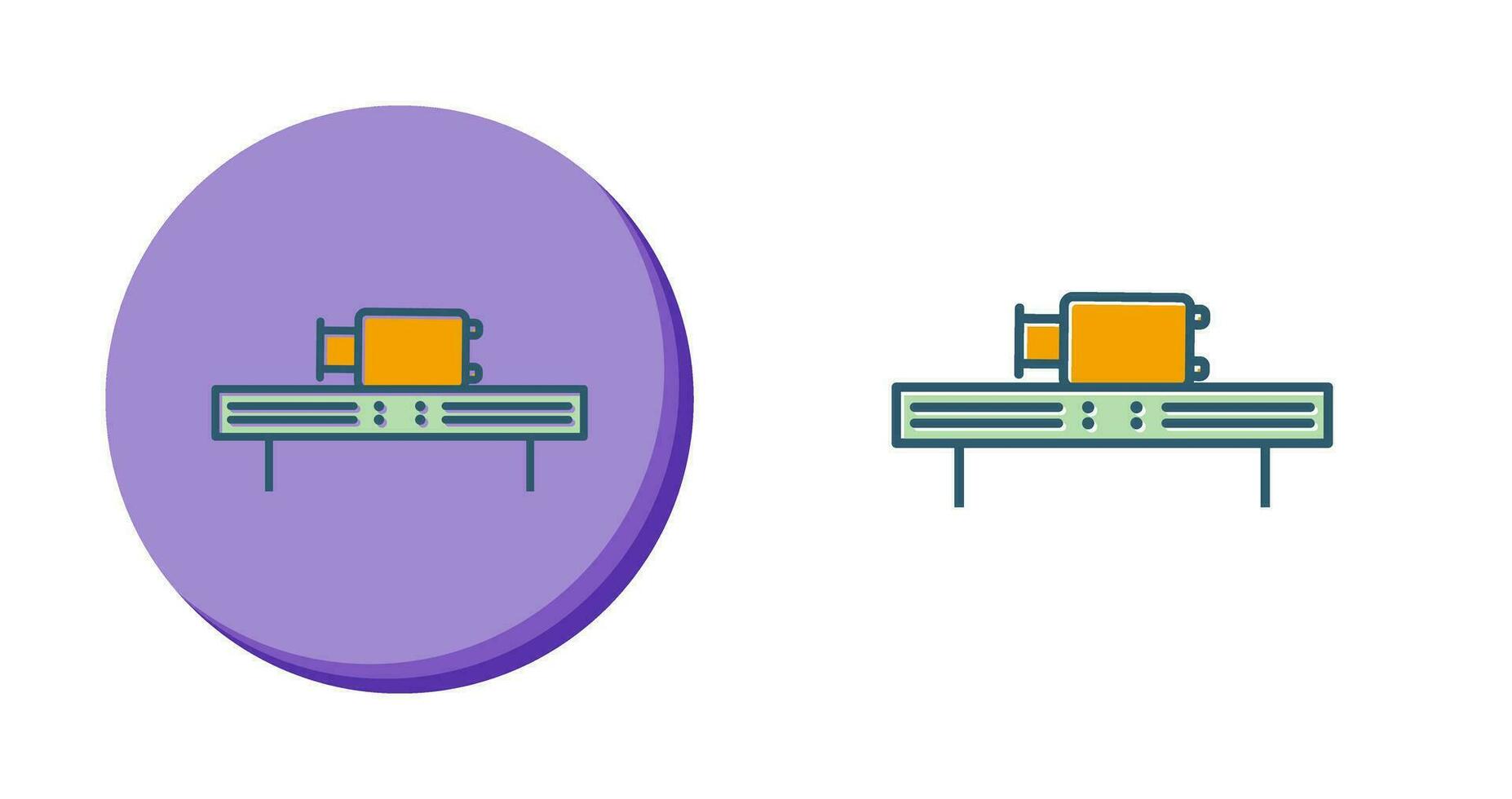 Checking Bag Vector Icon