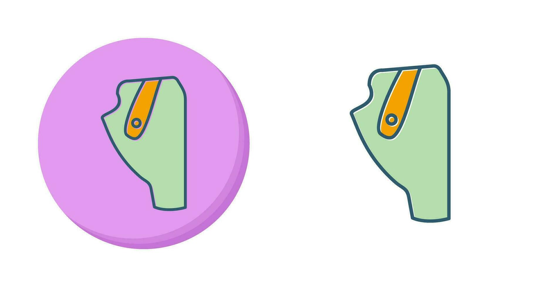 Pistol Holster Vector Icon