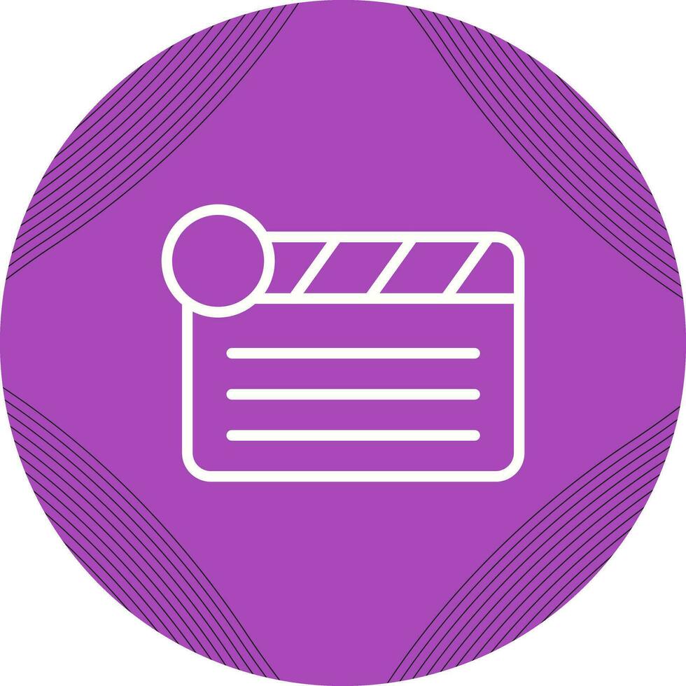 Clapper Board Vector Icon