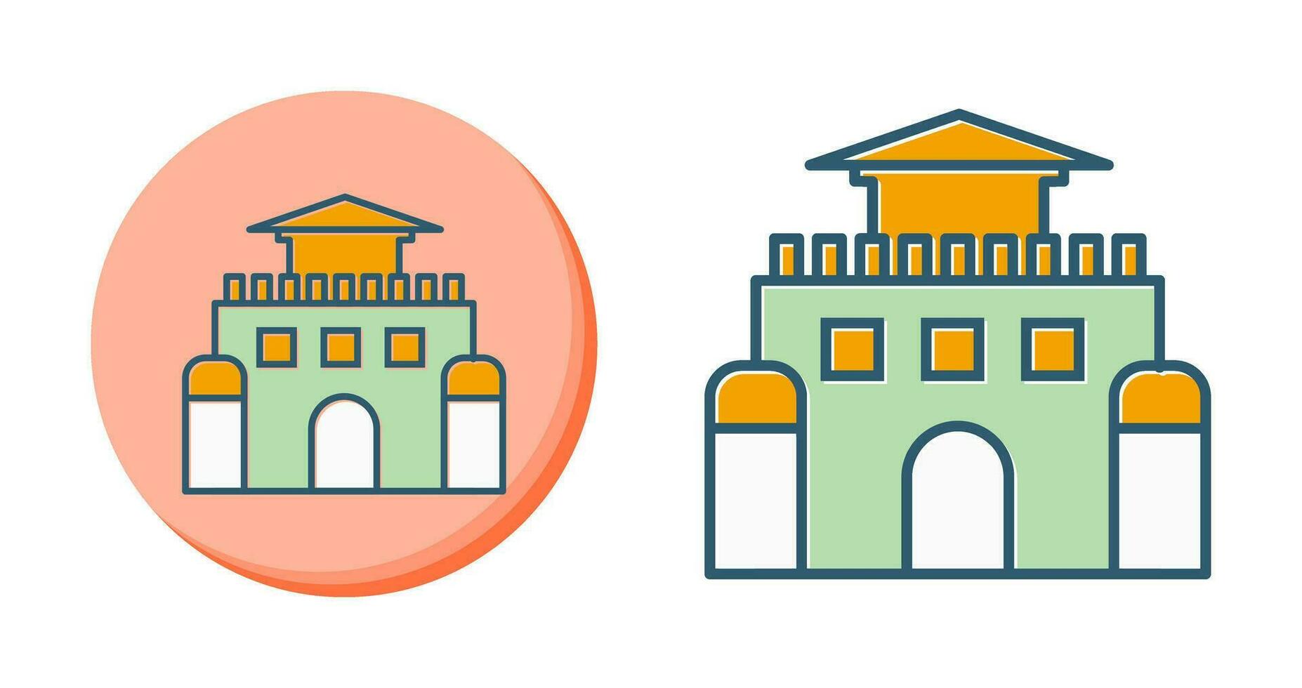 Sandcastle Vector Icon
