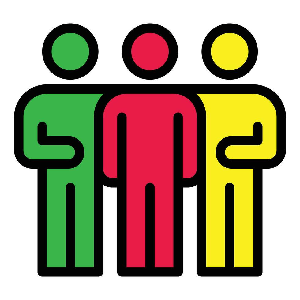 partnership icon vector illustration, teamwork, businessman