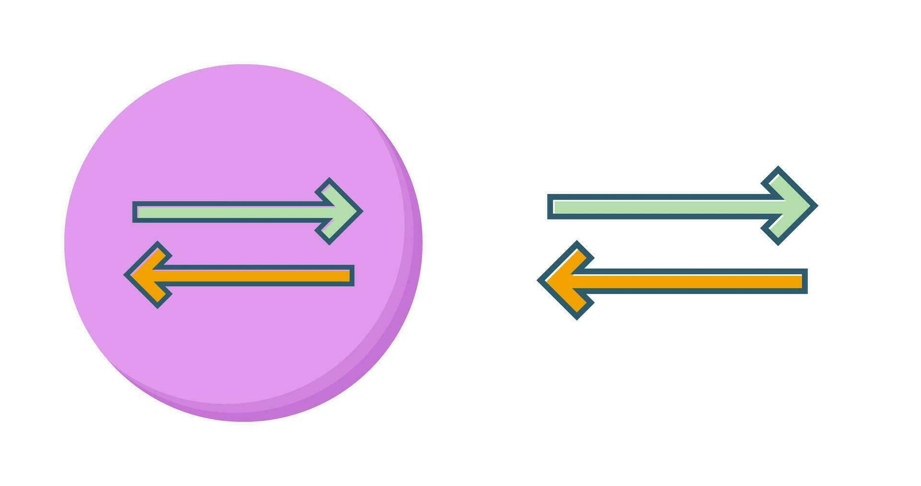 icono de vector de sincronización