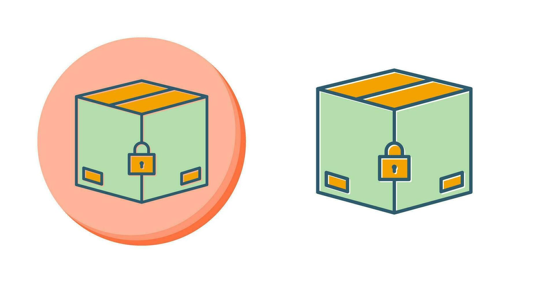 Secure Package Vector Icon