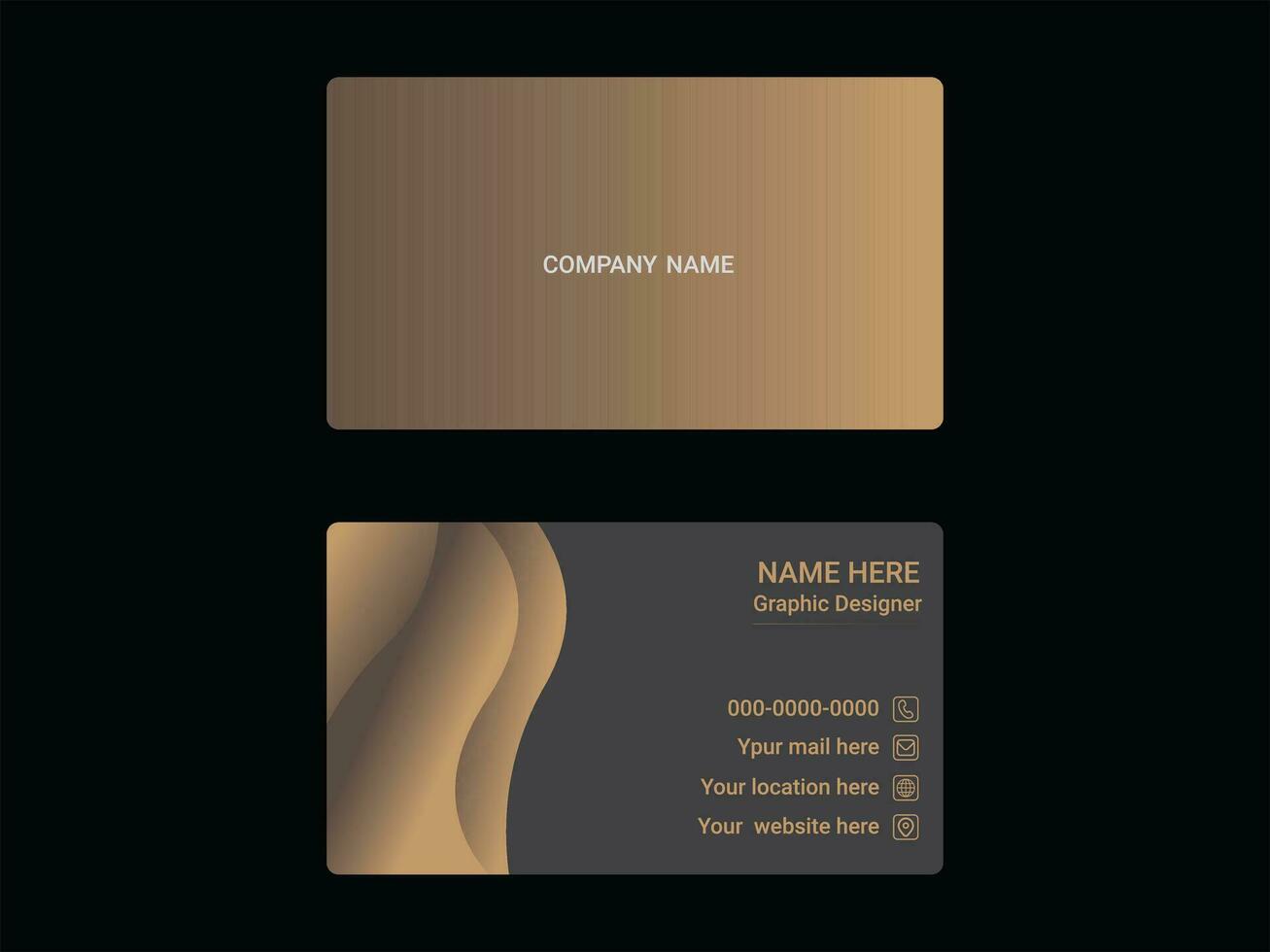 modern Business Card design vector