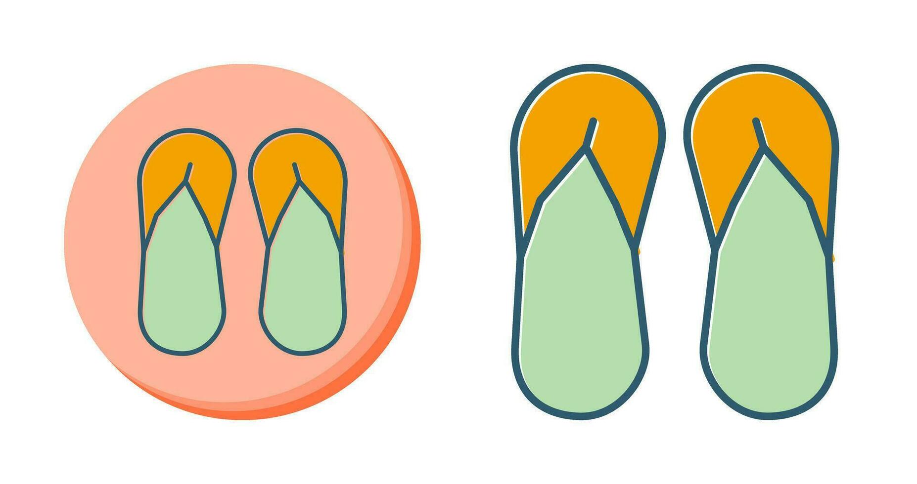 Sandals Vector Icon