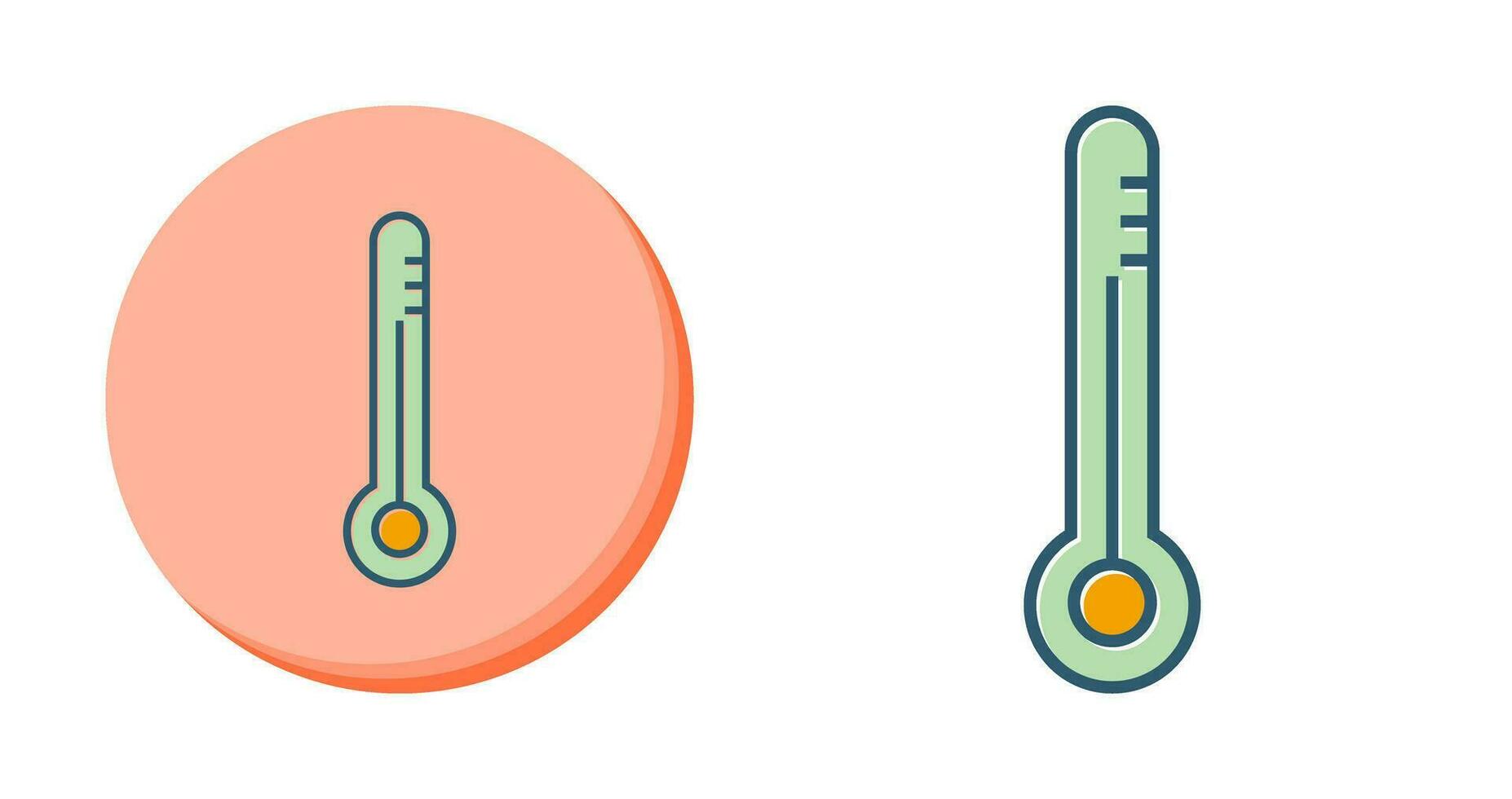 icono de vector de control de temperatura