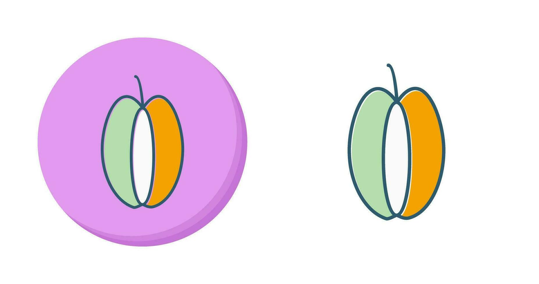 Carambola Vector Icon