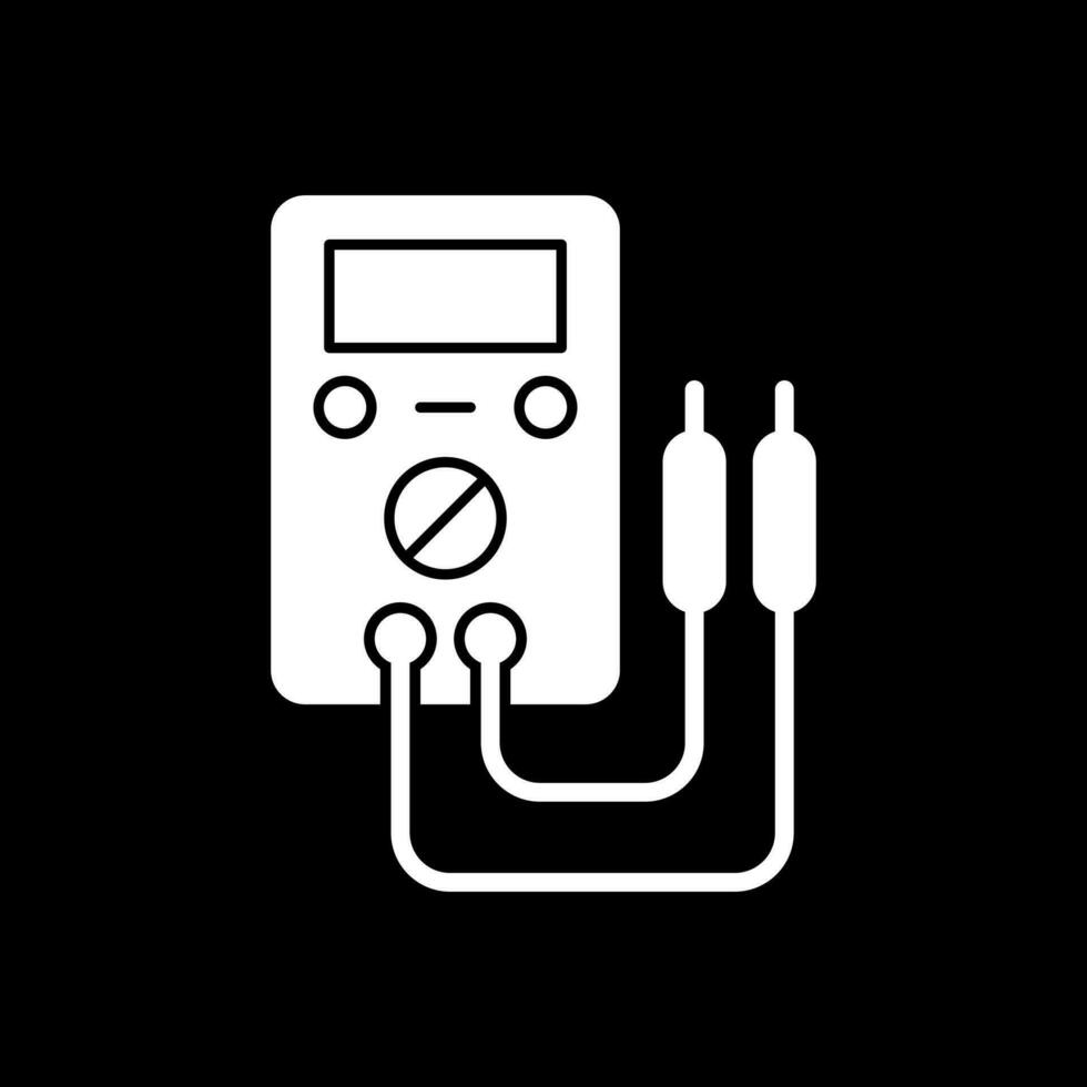 Voltmeter Vector Icon Design