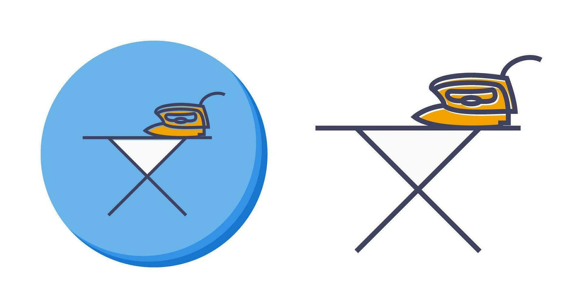 Iron Stand Vector Icon