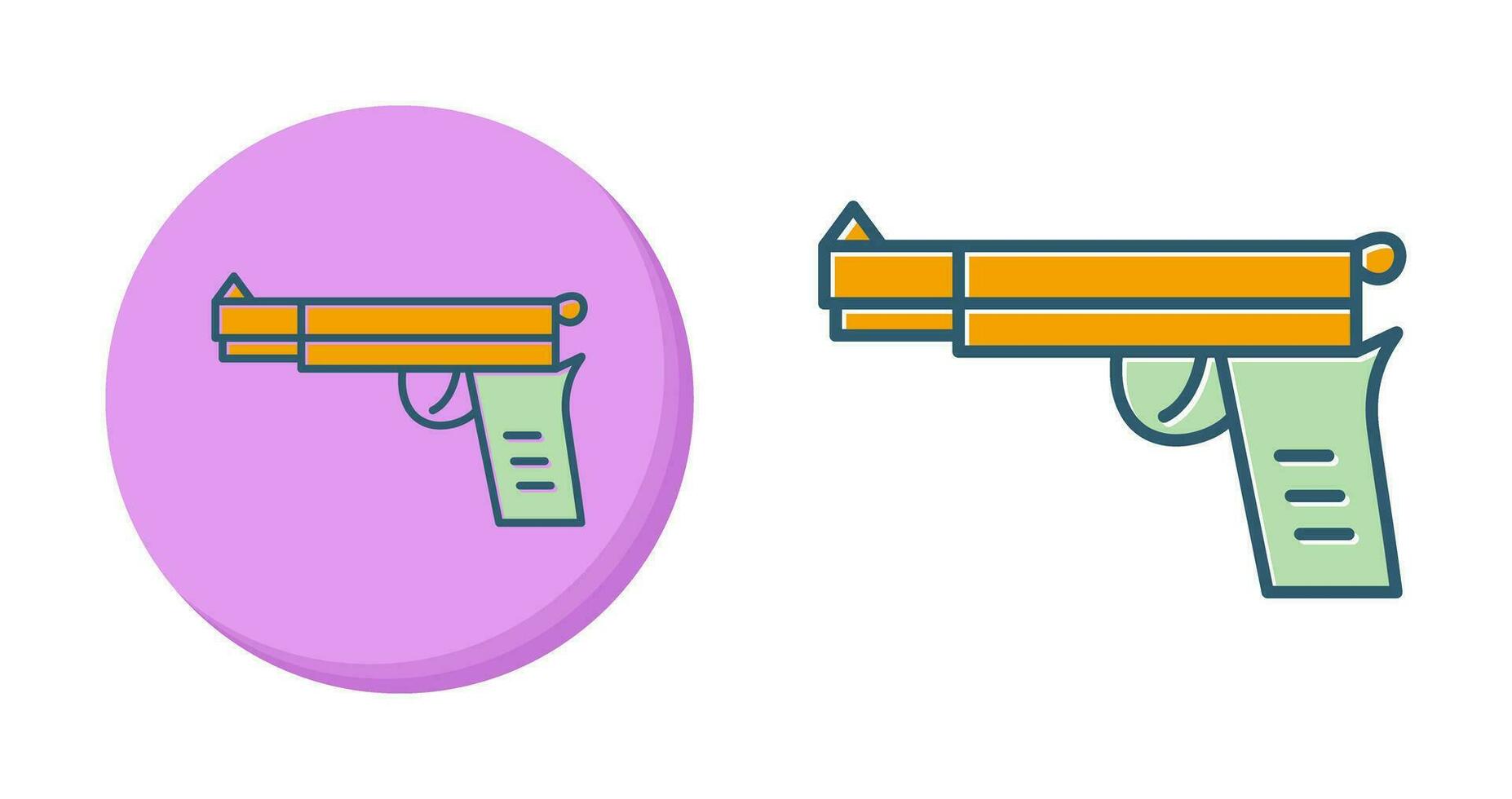 Pistol Vector Icon