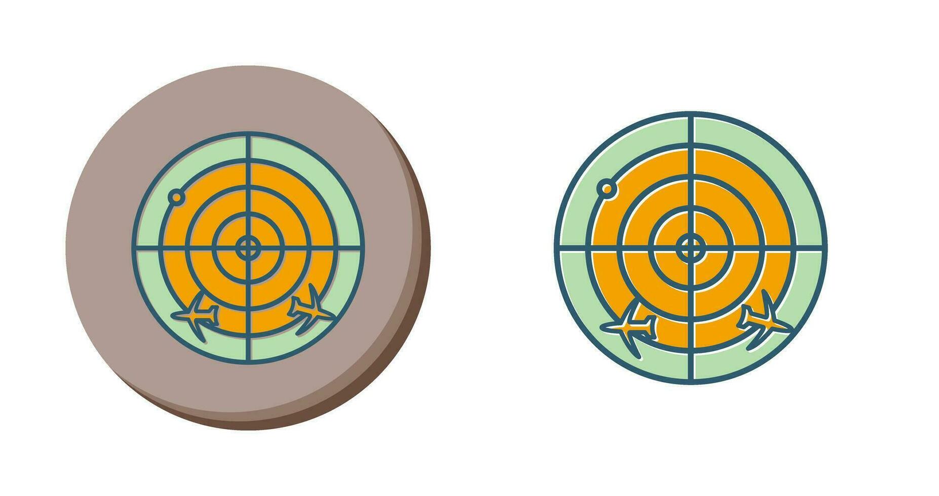 Radar Screen Vector Icon