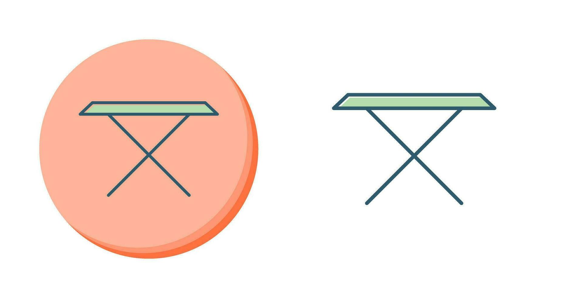 Tea Table Vector Icon