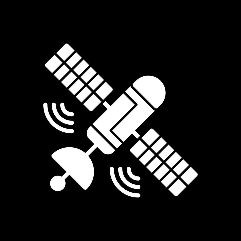 diseño de icono de vector de satélite