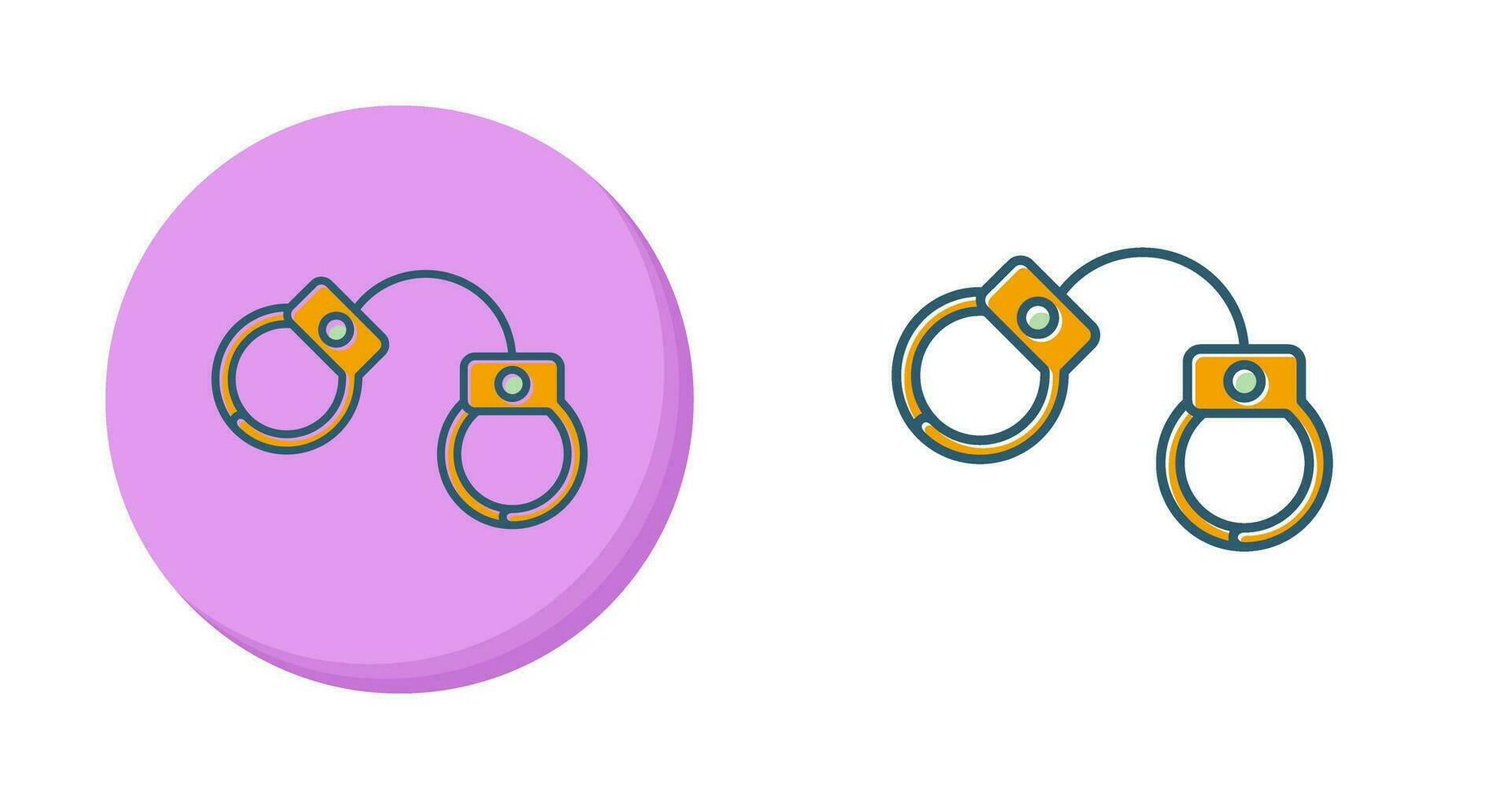 Handcuffs Vector Icon