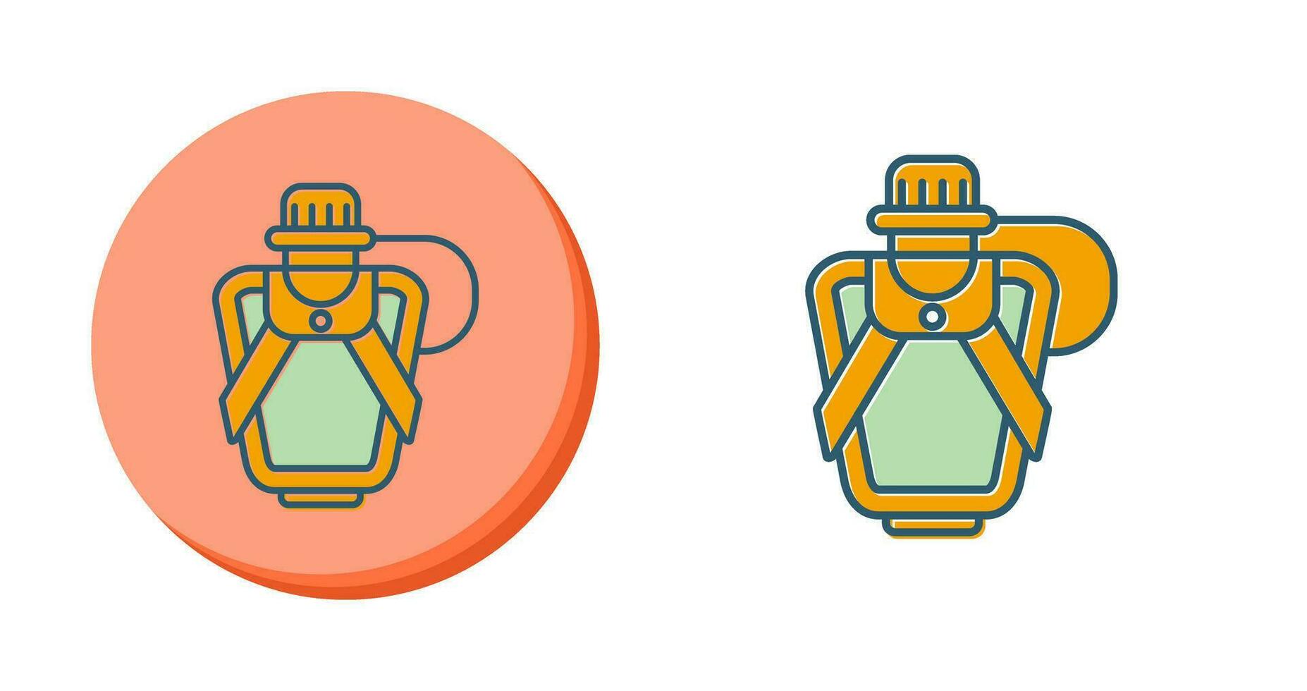 Canteen Vector Icon