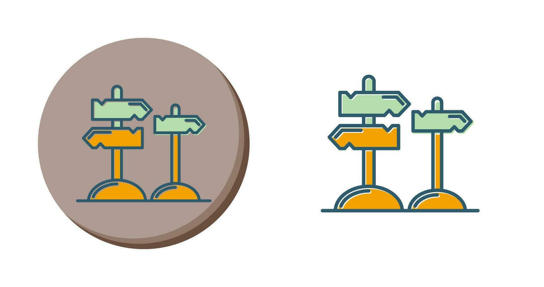 Directions Vector Icon