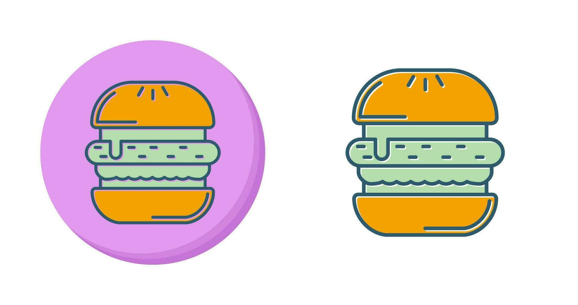 Burger Vector Icon