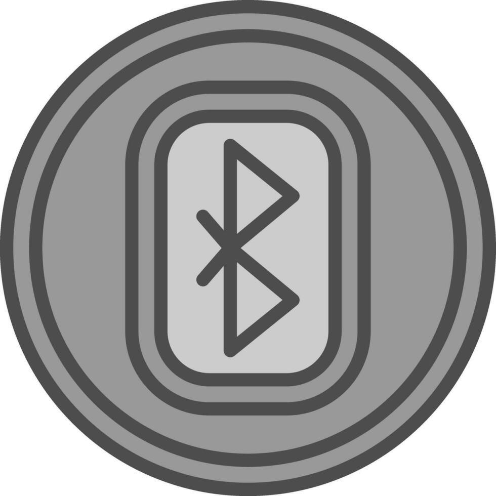 diseño de icono de vector de bluetooth