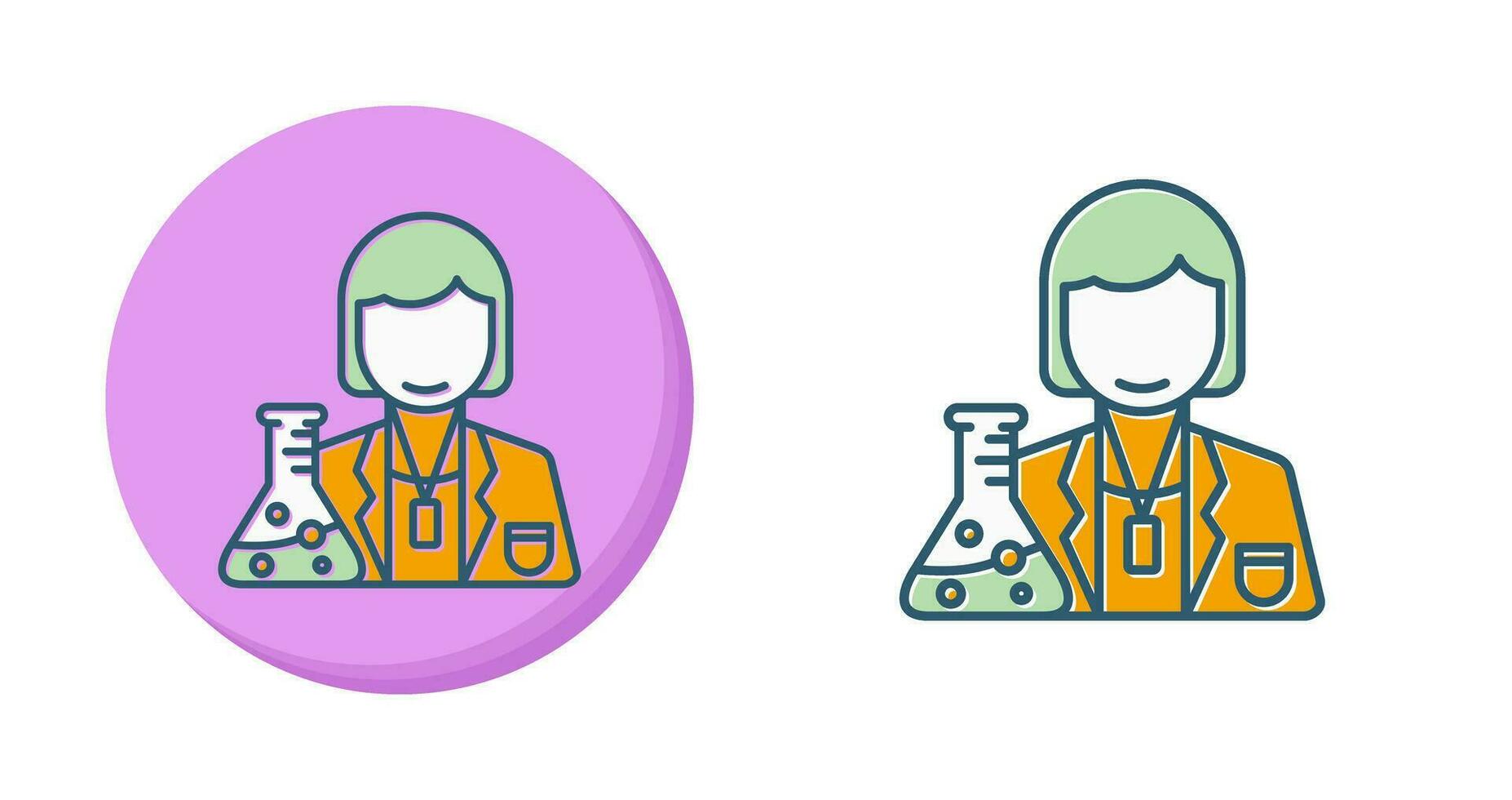 Scientist Vector Icon