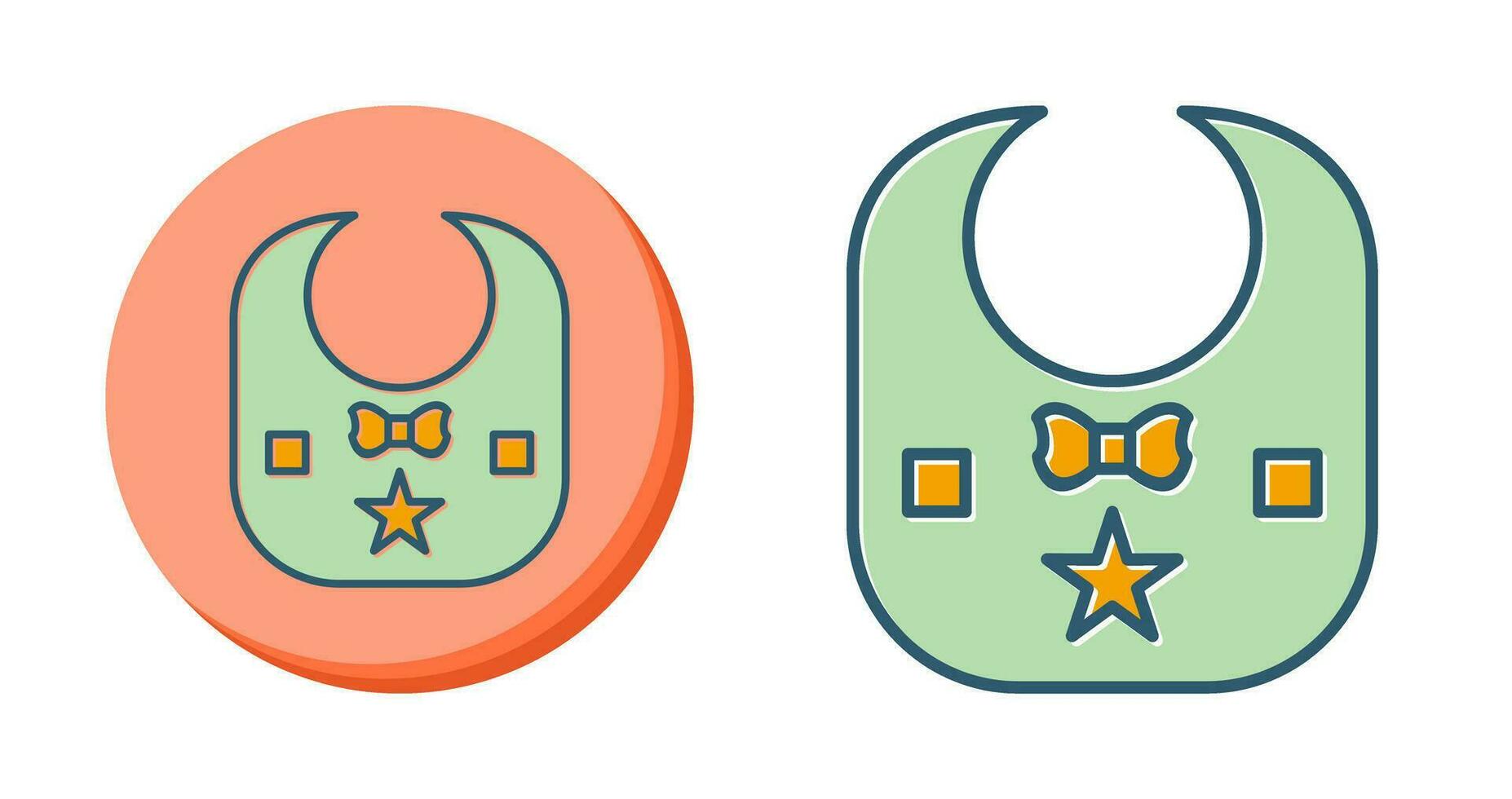 Baby Bib Vector Icon