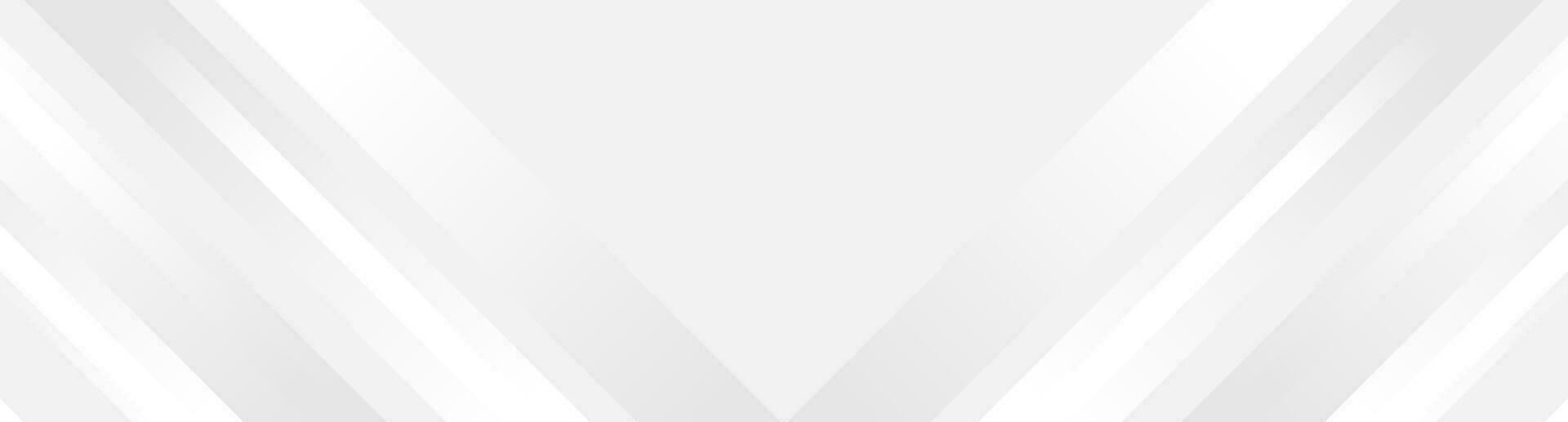 Grey white tech geometric minimal abstract background vector