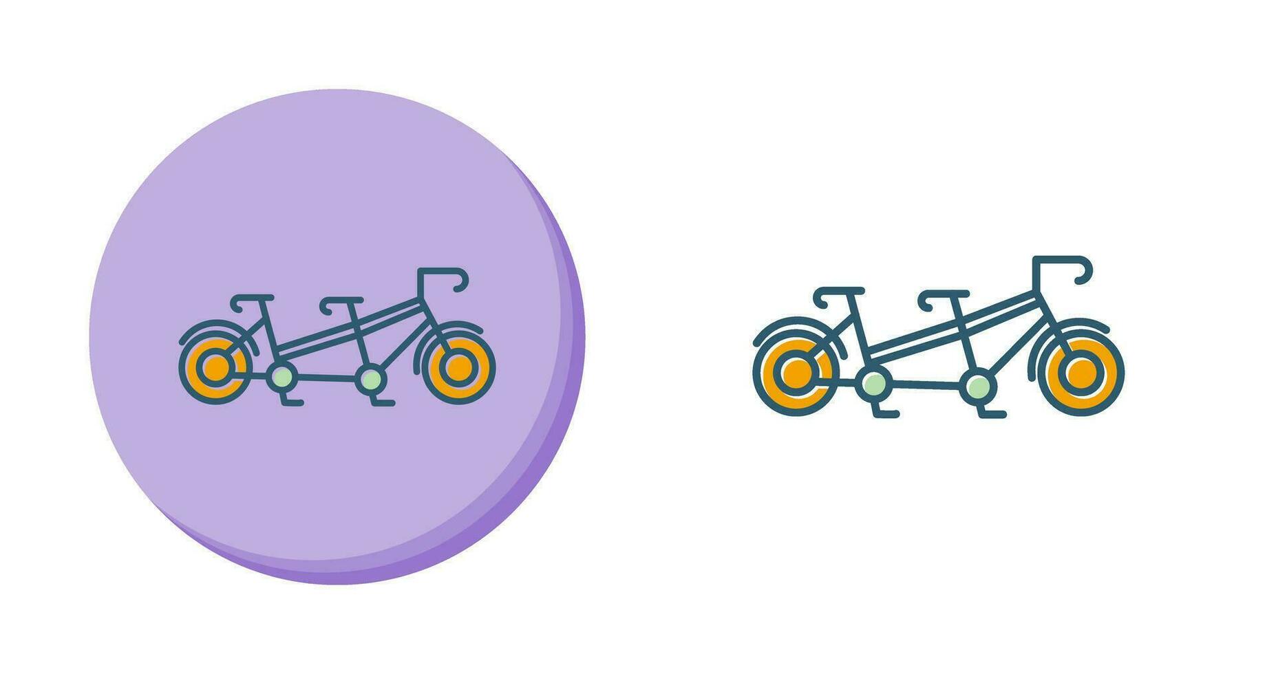 Tandem Vector Icon