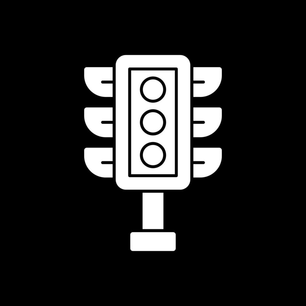 Traffic light Vector Icon Design