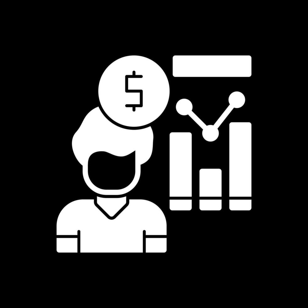 Trader Vector Icon Design