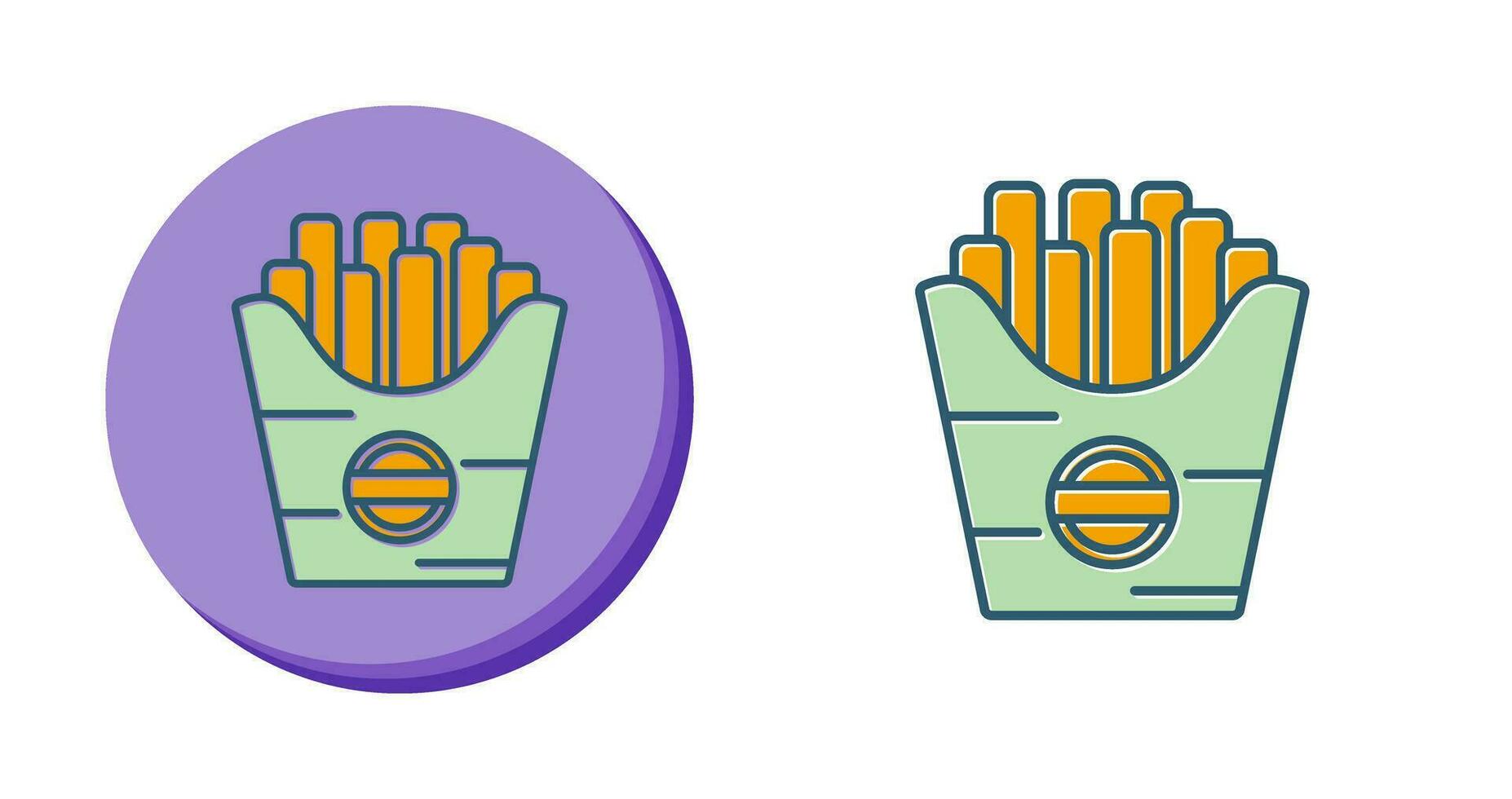 French Fries Vector Icon