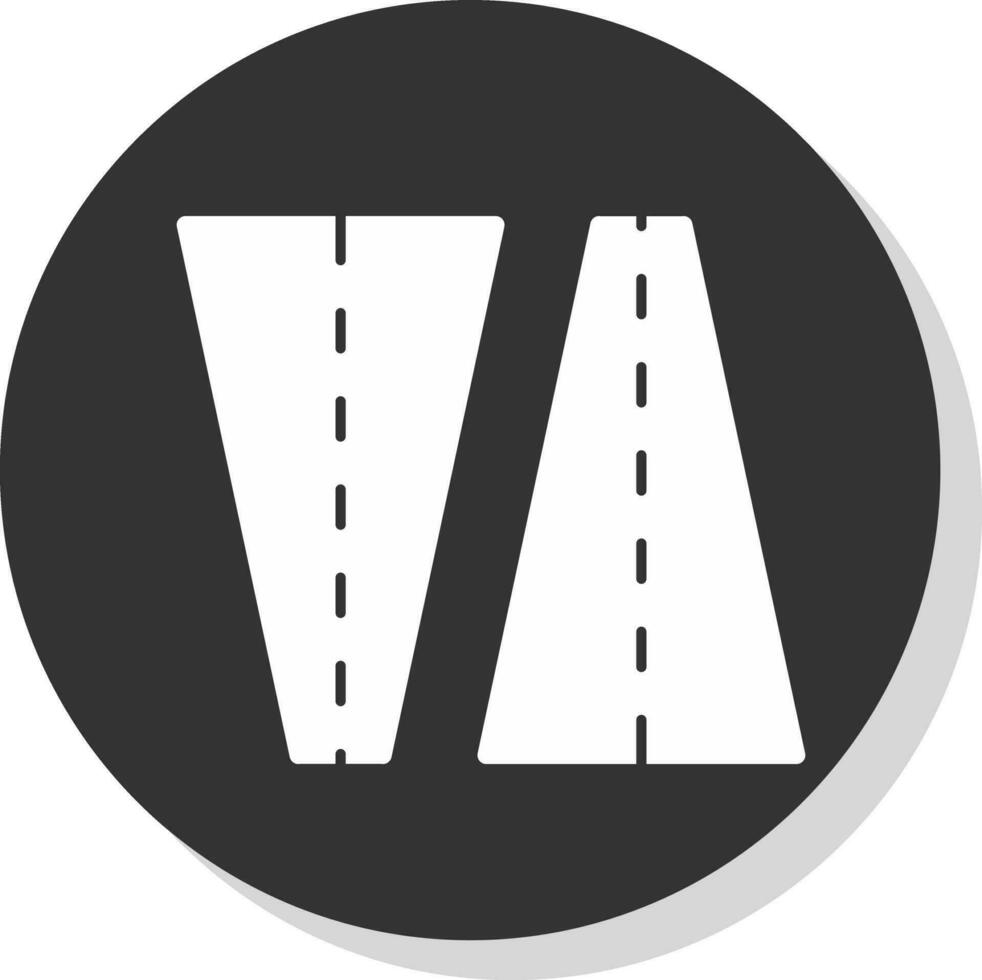 diseño de icono de vector de carretera