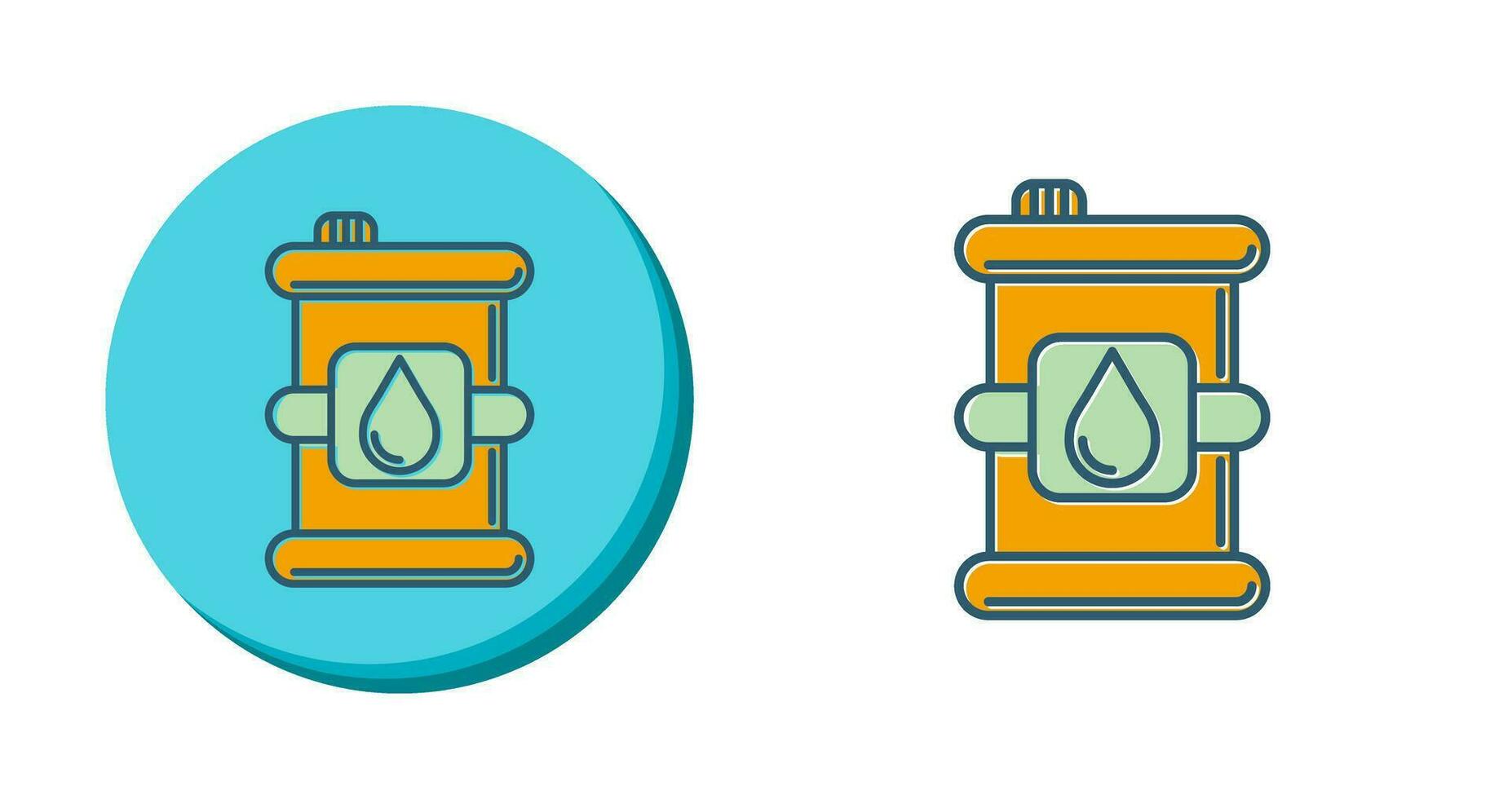 Oil Barrel Vector Icon