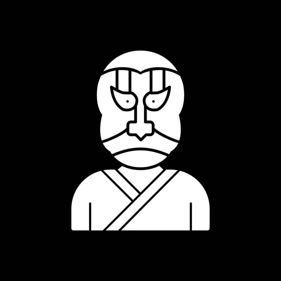 kabuki vector icono diseño