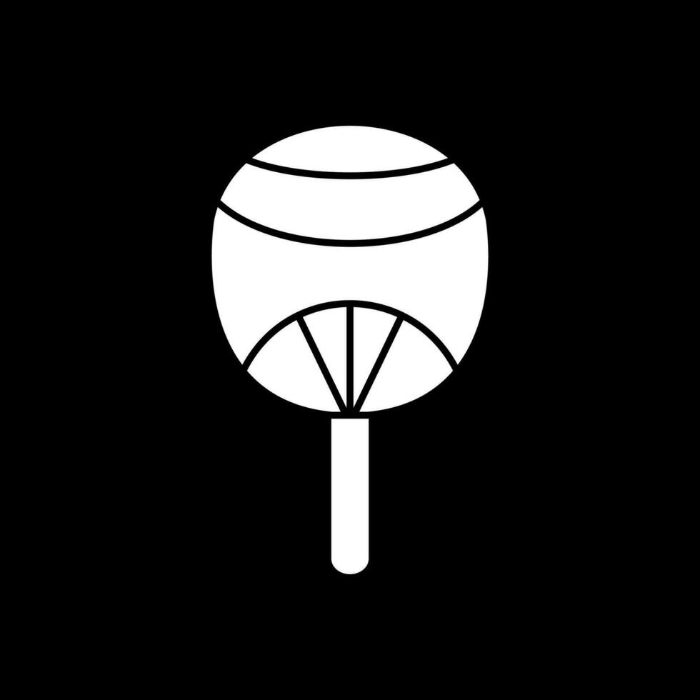 uchiwa vector icono diseño