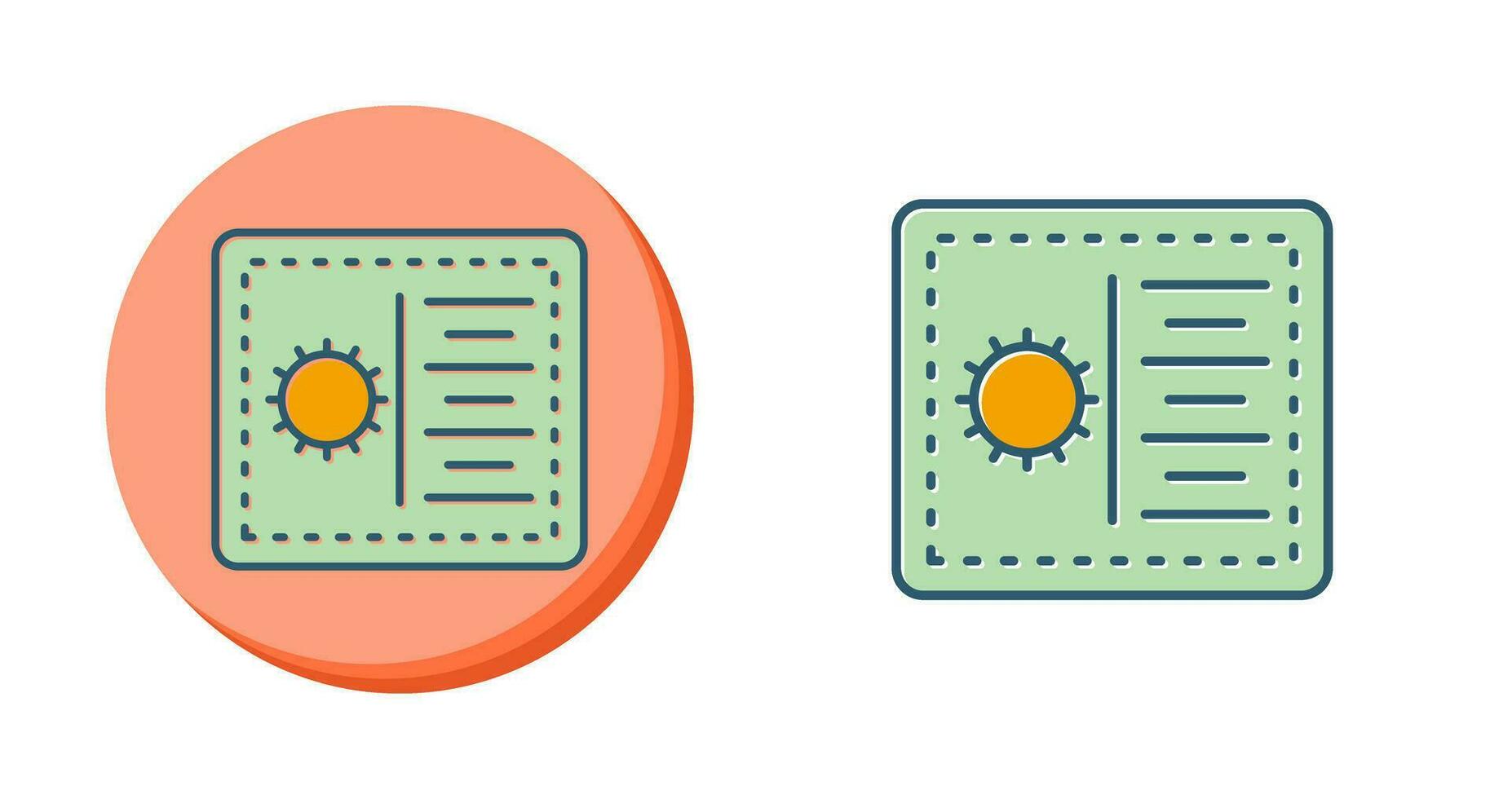 Postcard Vector Icon