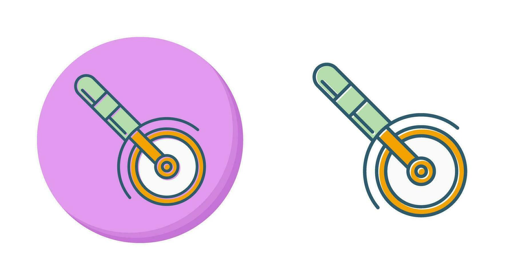 Pizza Cutter Vector Icon