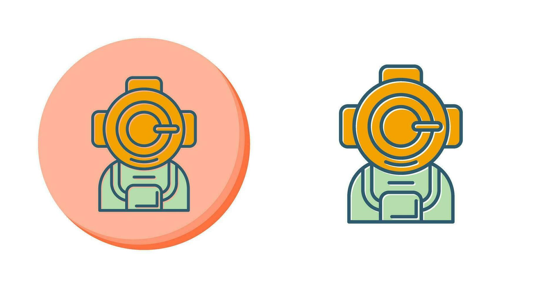 Diving Helmet Vector Icon