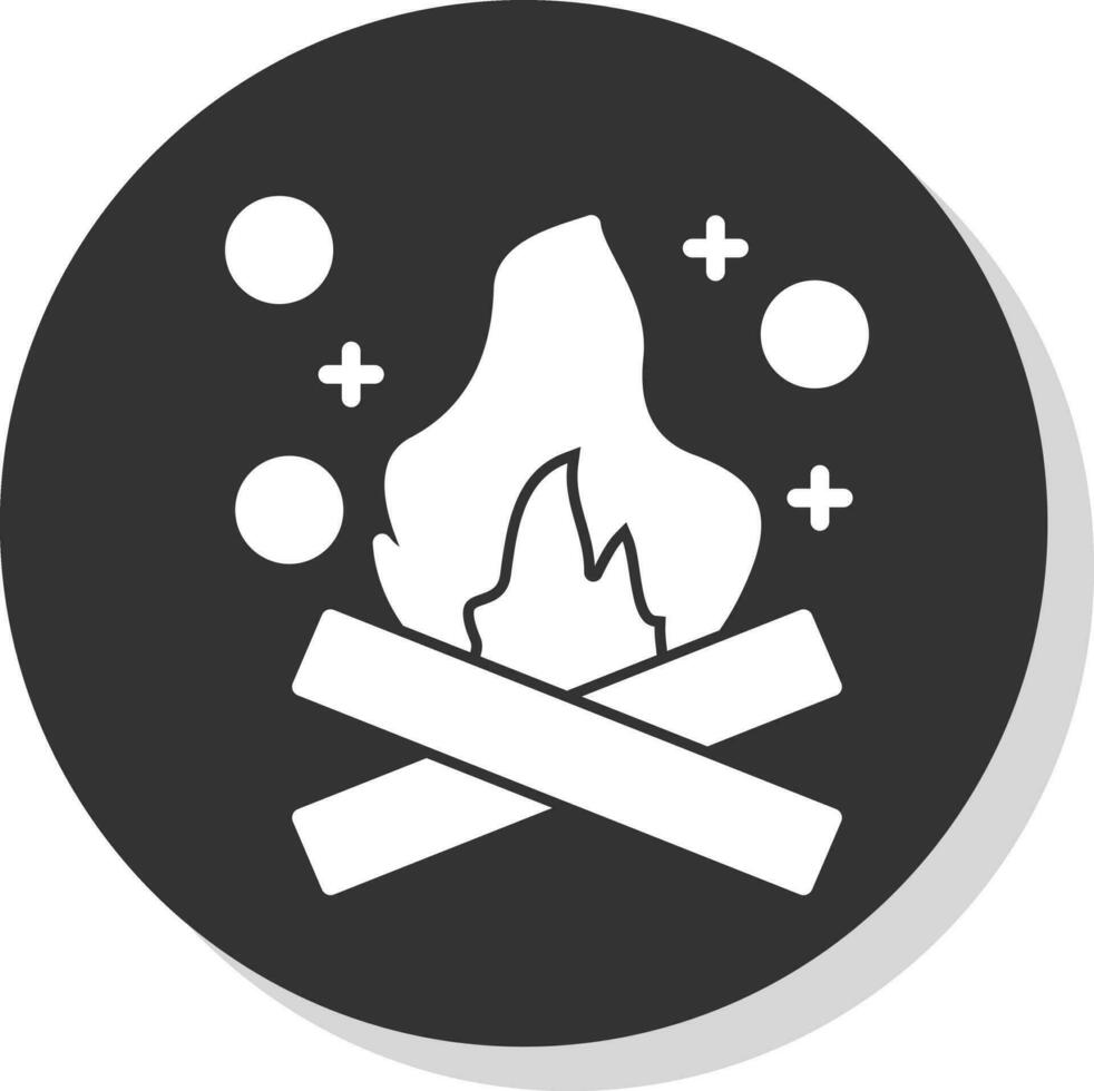 Bonfire Vector Icon Design