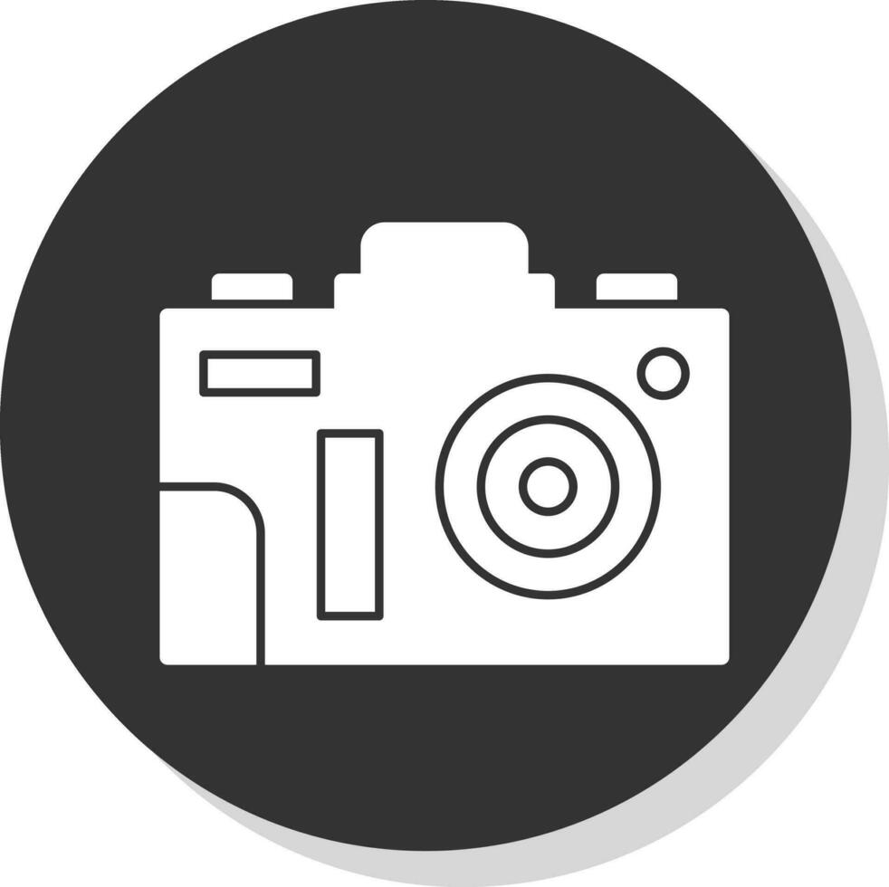 diseño de icono de vector de cámara fotográfica