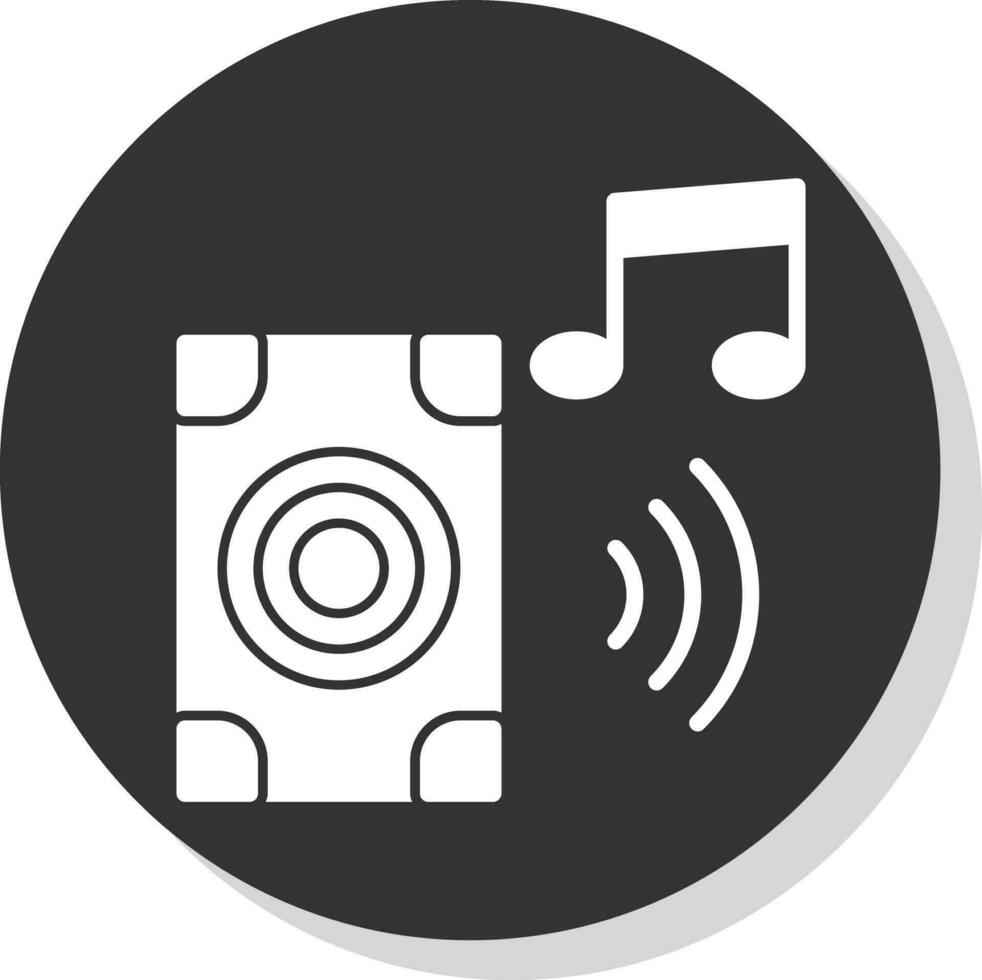 música sistema vector icono diseño