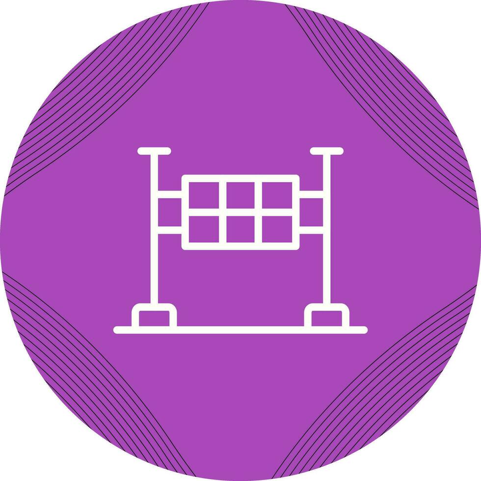 Finish Line Vector Icon